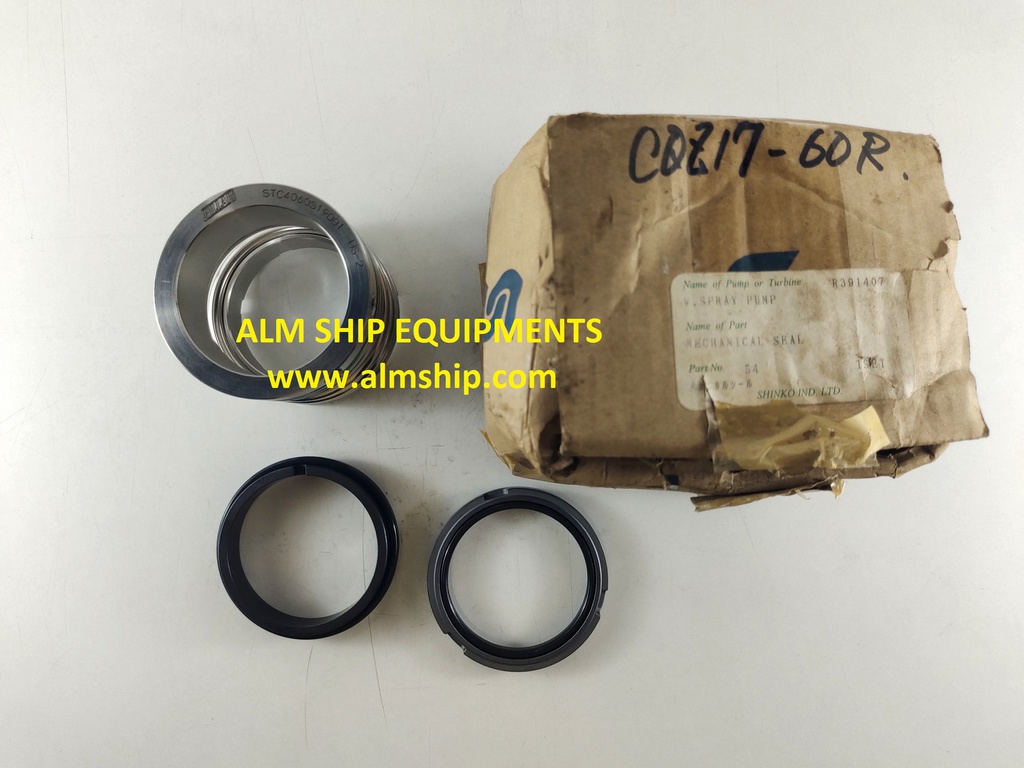 SHINKO/PILLAR MECHANICAL SEAL R391407/A7G-60