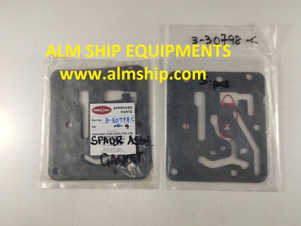 TWIN DISC GASKET P/N 3-30798-C