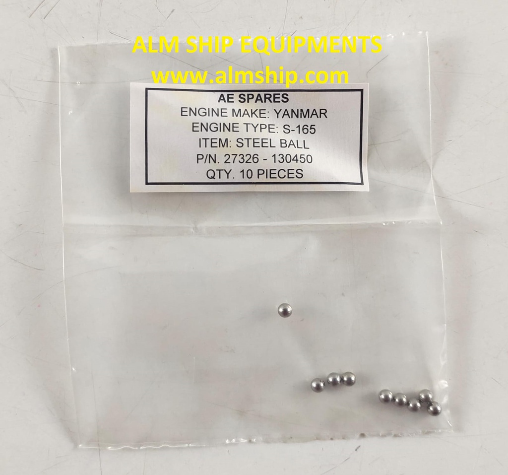 YANMAR ROTATOR BALL/STEEL BALL S165