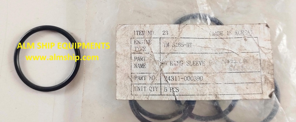 YANMAR O-RING SLEEVE S165
