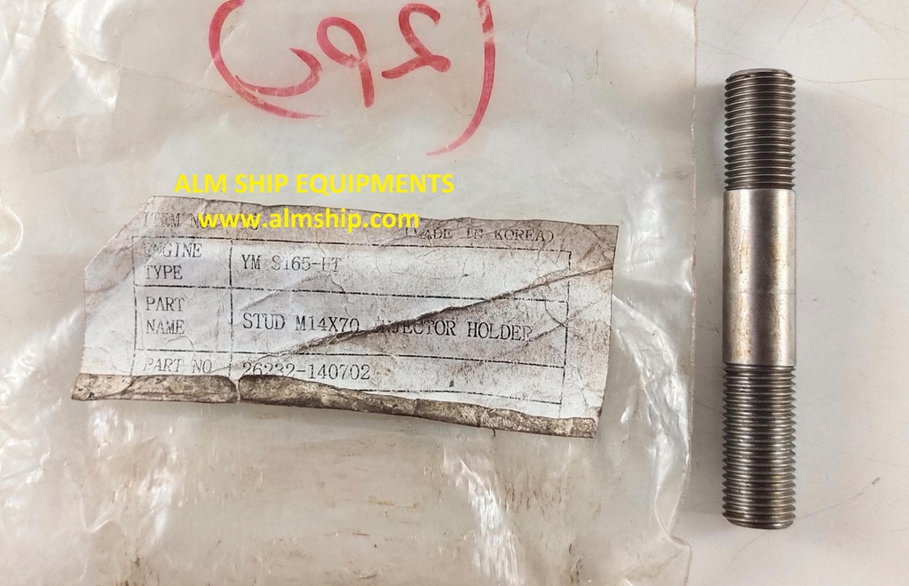 YANMAR STUD M14*70 INDICATOR HOLDER S165