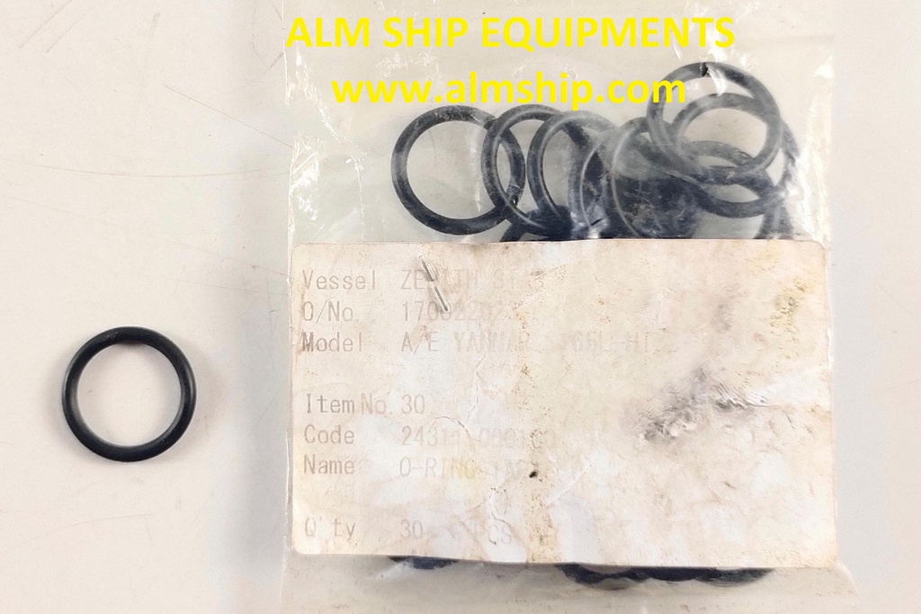 YANMAR O-RING 1 AP 16.0 S165