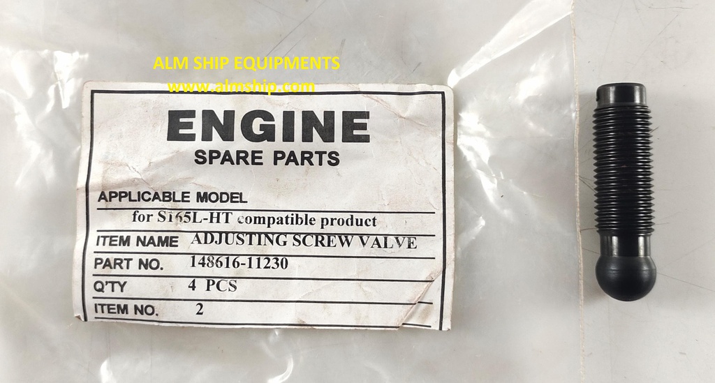 YANMAR ADJUSTING SCREW VALVE S165