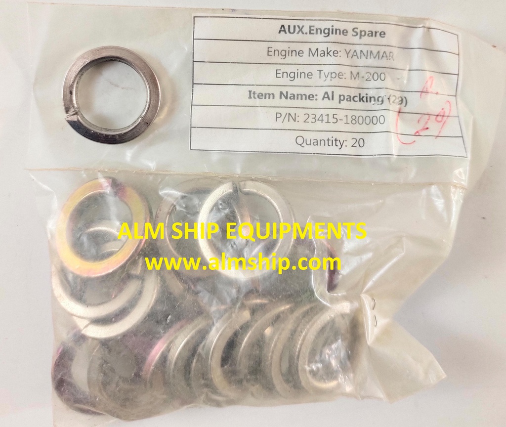 YANMAR ALUMINIUM PACKING M200