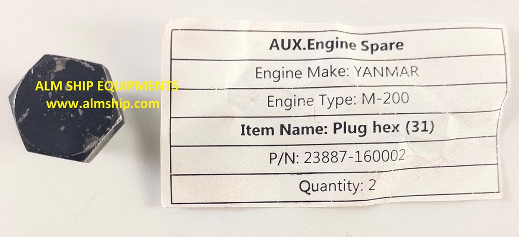 YANMAR PLUG HEX M200
