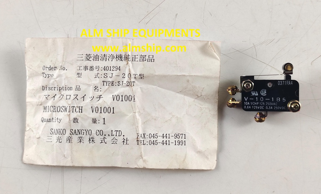 MITSUBISHI MICRO SWITCH SJ20T