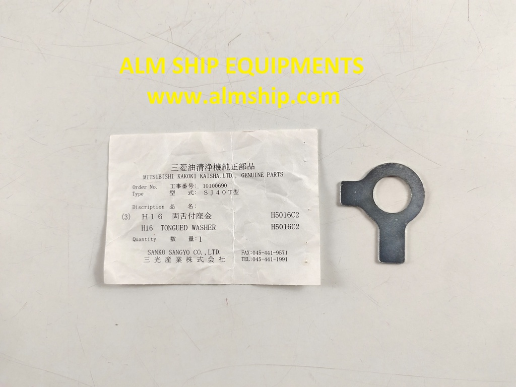 MITSUBISHI TONGUED WASHER SJ40T