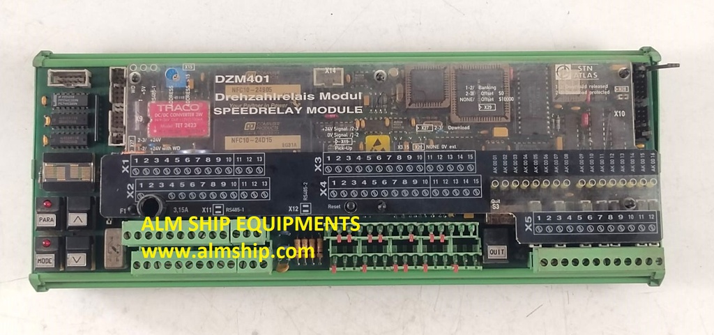 STN ATLAS SPEED RELAY MODULE DZM-401