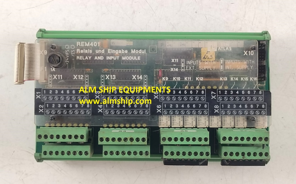 STN ATLAS RELAY AND INPUT MODULE REM-401