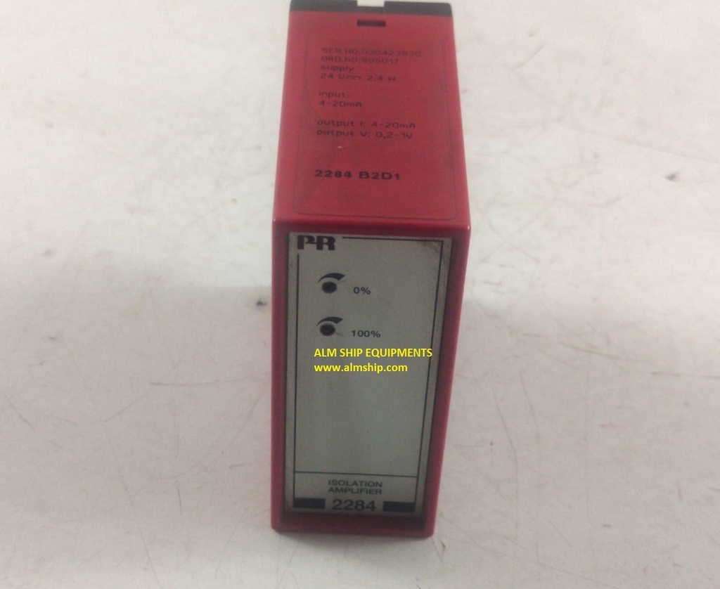 Pr Electronics 2284 B2D1 / 2284 Isolation Amplifier