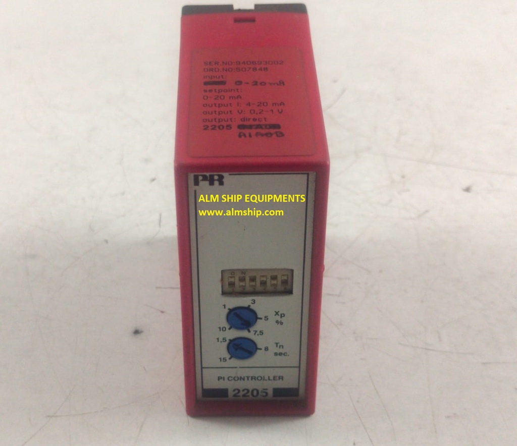 Pr Electronics 2205 A1AOB / 2205 Pi Controller