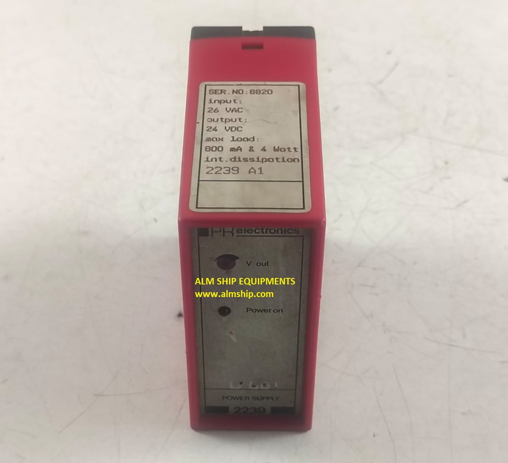 Pr Electronics 2239 A1 / 2239 Power Supply