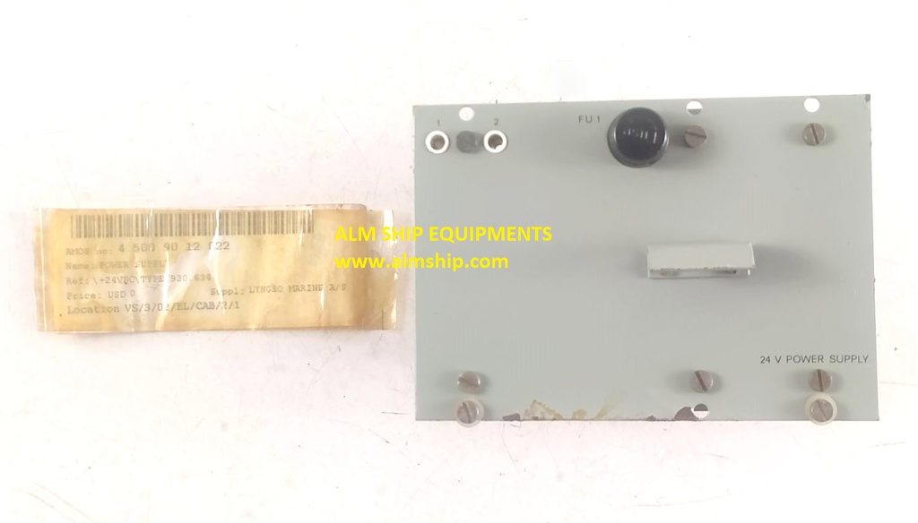 Soren T. Lyngso 930.634 / 930 634 Power Supply 24 V