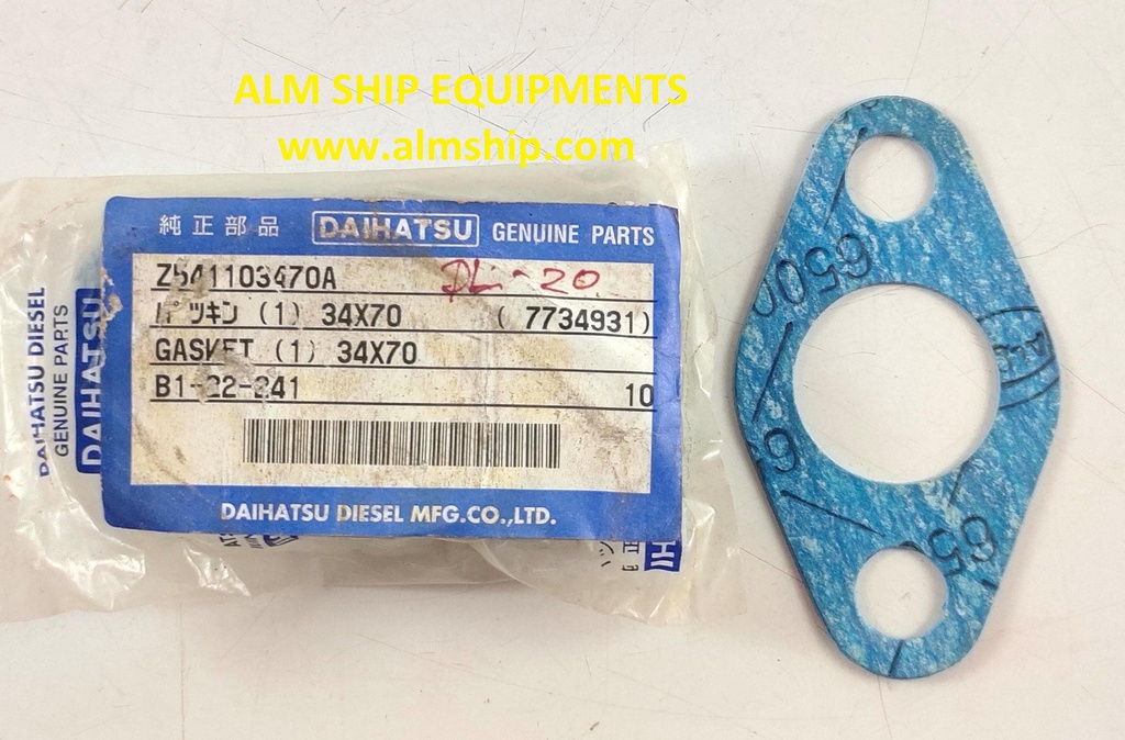 DAIHATSU GASKET 34X70 DL-20