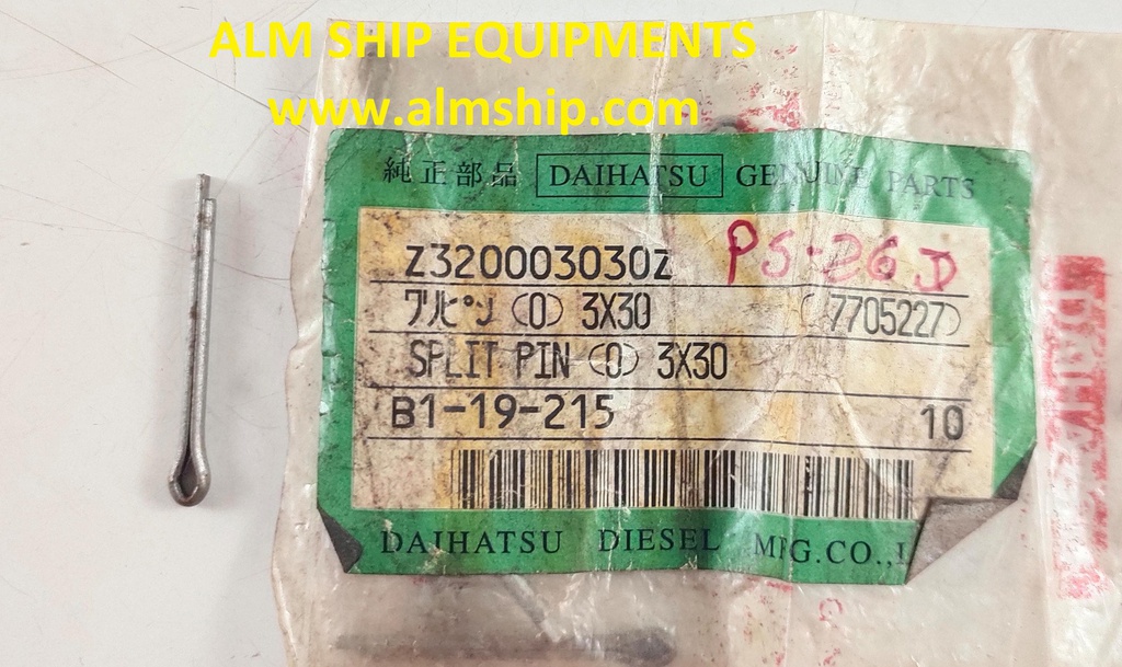 DAIHATSU SPLIT PIN 3*30 PS-26D