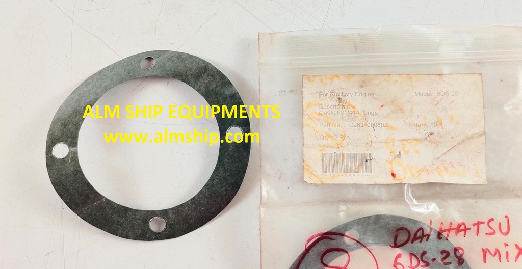 DAIHATSU GASKET 81/114 FLANGE 6DS-28