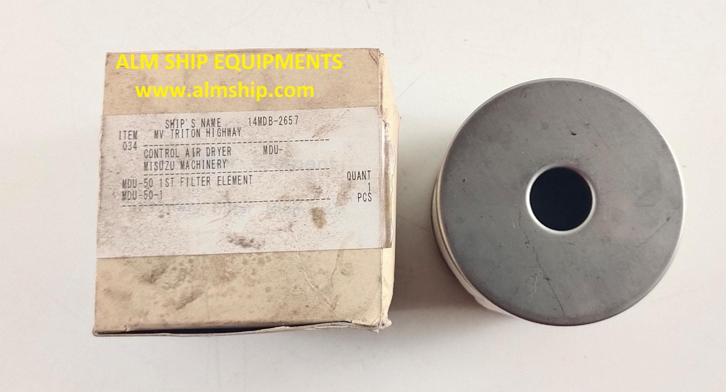 1ST FILTER ELEMENT MDU-50/MDU-50-1