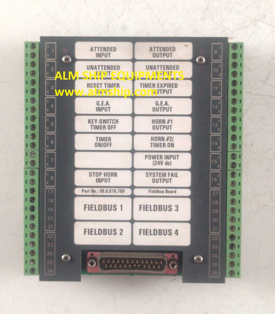 Praxis 98.6.010.700 Fieldbus Board Rev JA