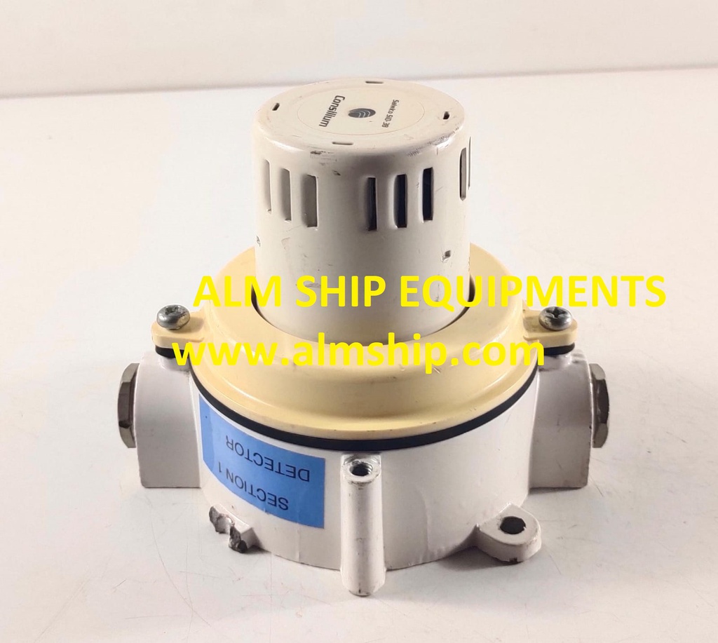 CONSILIUM SALWICO SID-38/38T IONIZATION SMOKE DETECTOR WITH-BASE