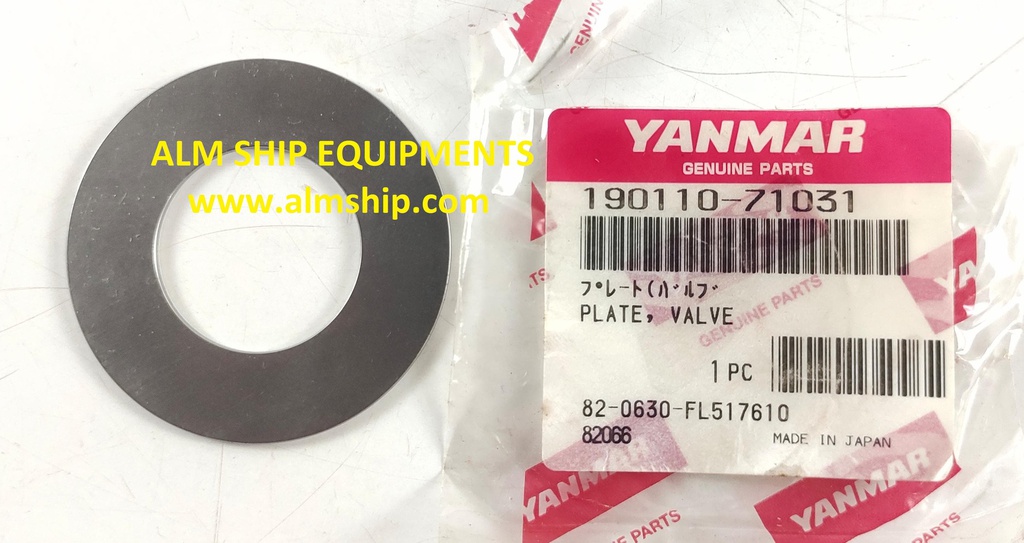 YANMAR PLATE VALVE SC-30N/SC-40N