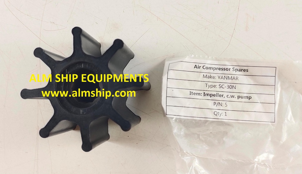 YANMAR RUBBER IMPELLER SC-30N/SC-40N