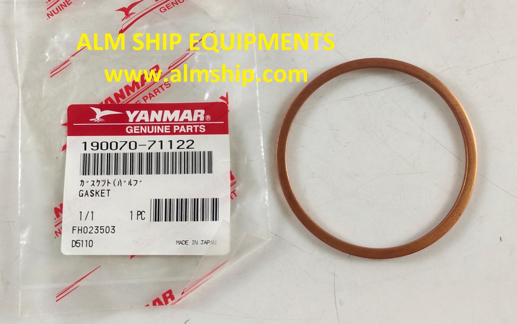 YANMAR COPPER GASKET SC-30N/SC-40N