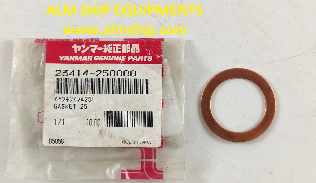 YANMAR GASKET/PACKING 25 SC-30N/SC-40N