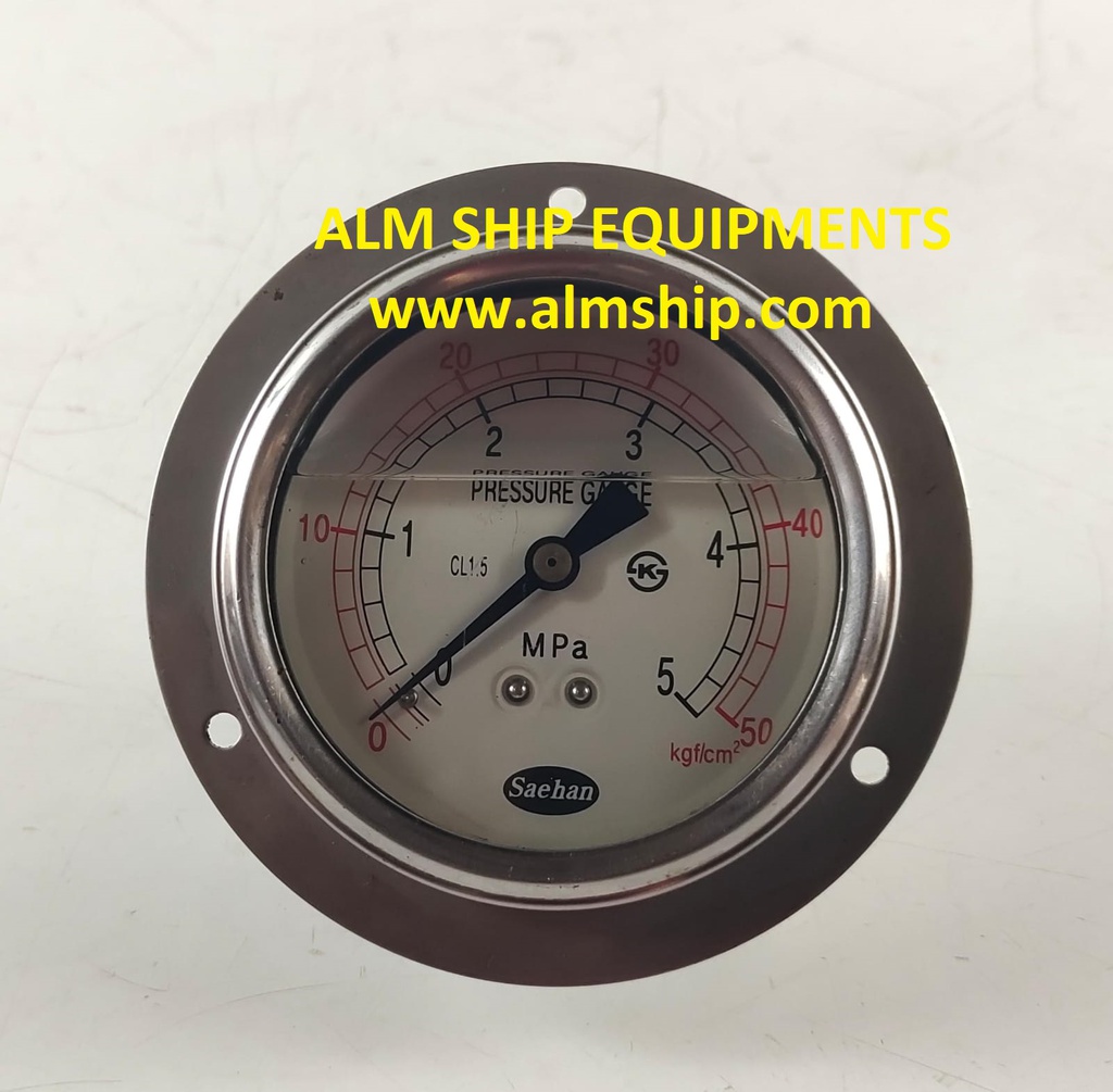 YANMAR PRESSURE GAUGE (WATER) SC-30N/SC-40N