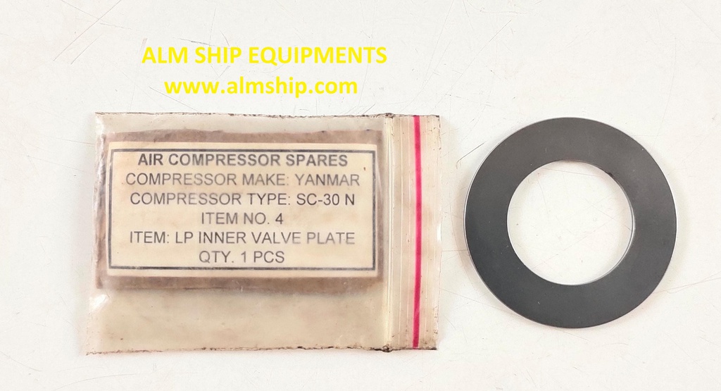 YANMAR L.P. INNER VALVE PLATE SC-30N/SC-40N
