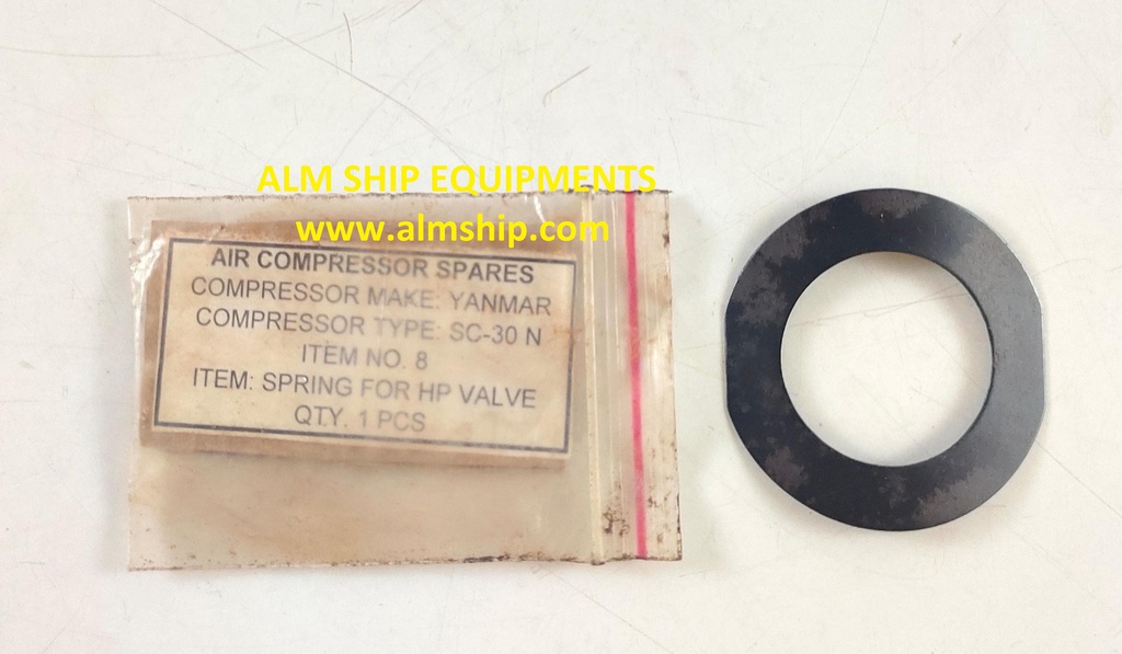 YANMAR SPRING FOR HP VALVE SC-30N/SC-40N