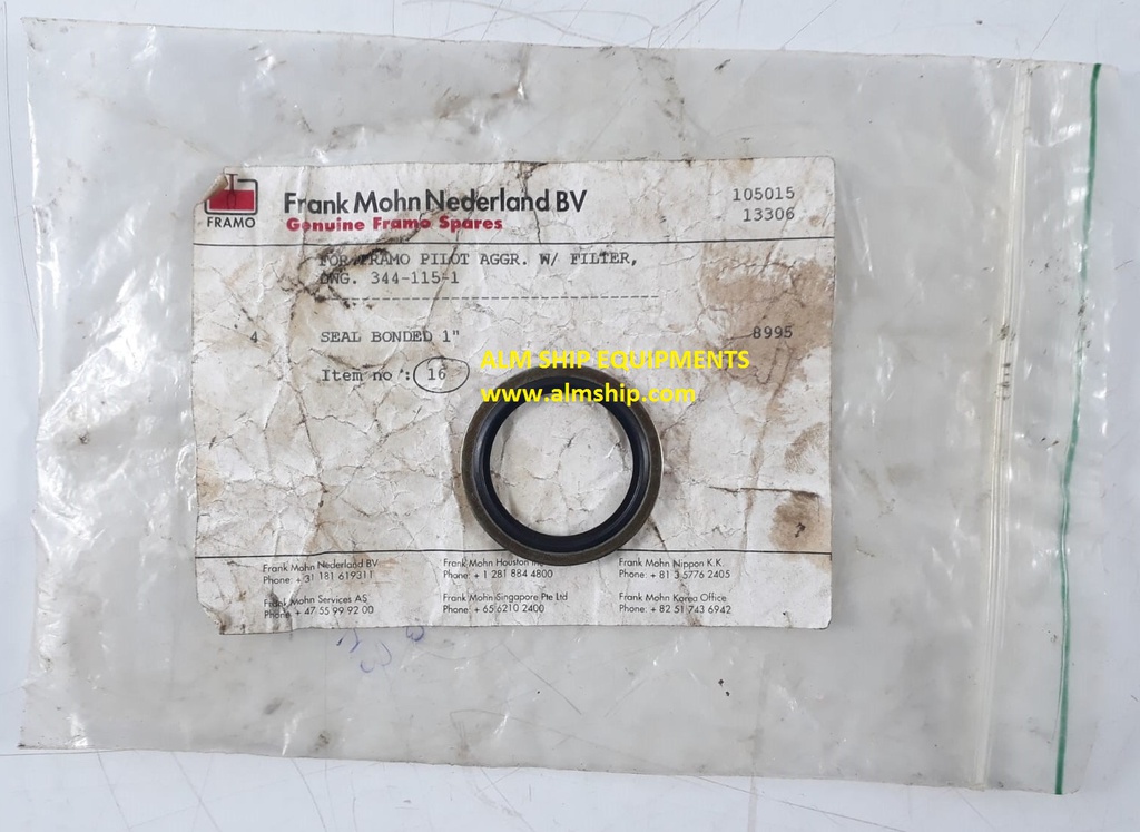 Framo Seal Bonded 1"