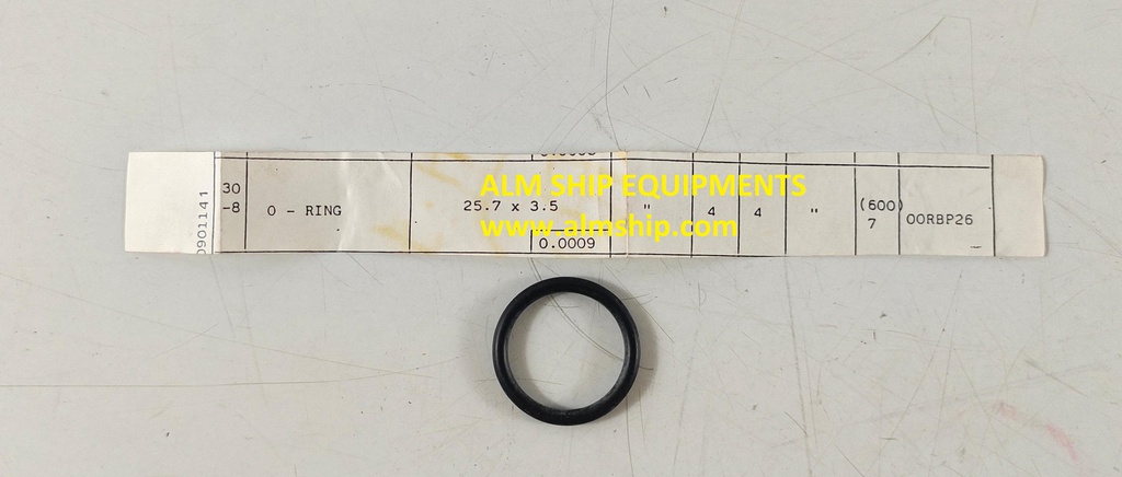 TANABE H-73/H-74 1ST STAGE O-RING SAFETY VALVE