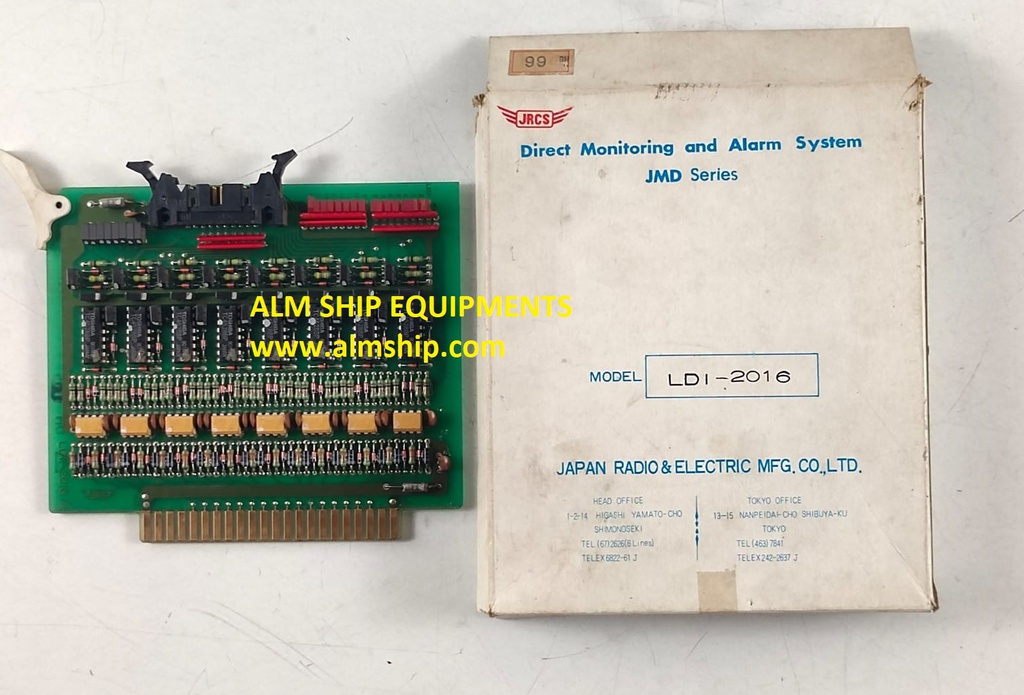 Jrcs LDI-2016 Direct Monitoring and Alarm System Pcb Card