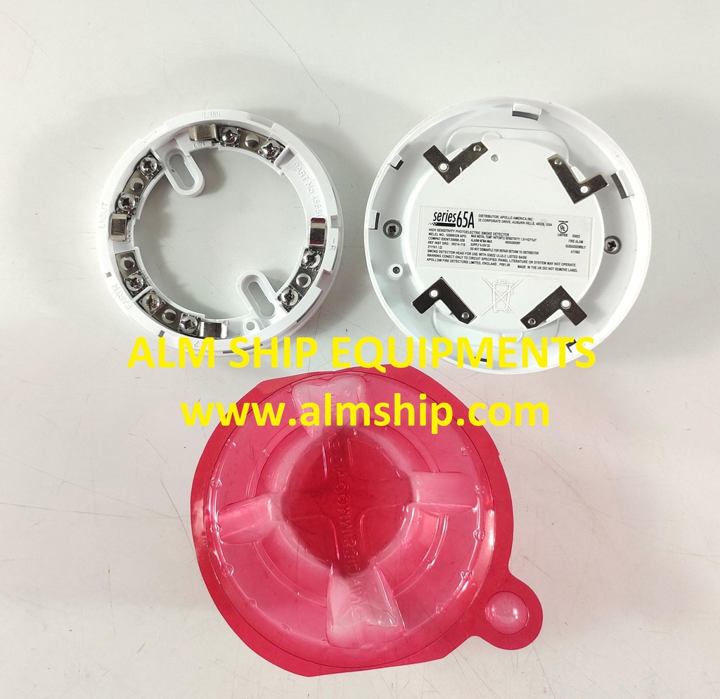 APOLLO SERIES 65A HIGH SENSITIVITY PHOTOELECTRIC SMOKE DETECTOR WITH-BASE