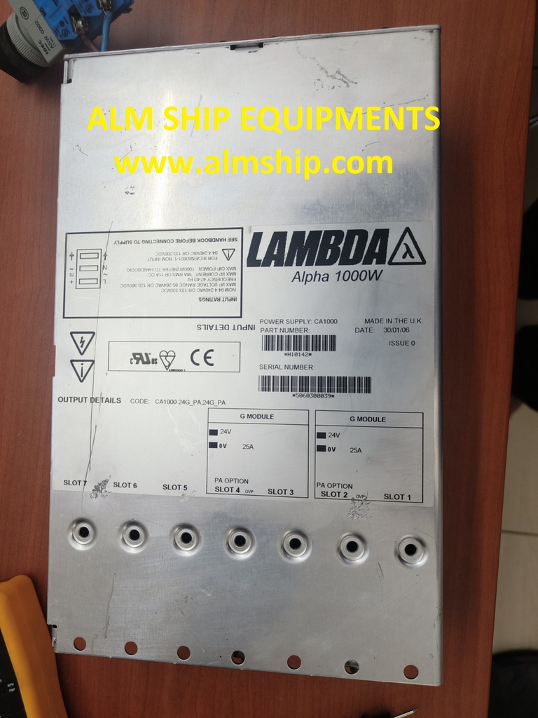 AC-DC POWER SUPPLIES/ TDK-LAMBDA/ H10142