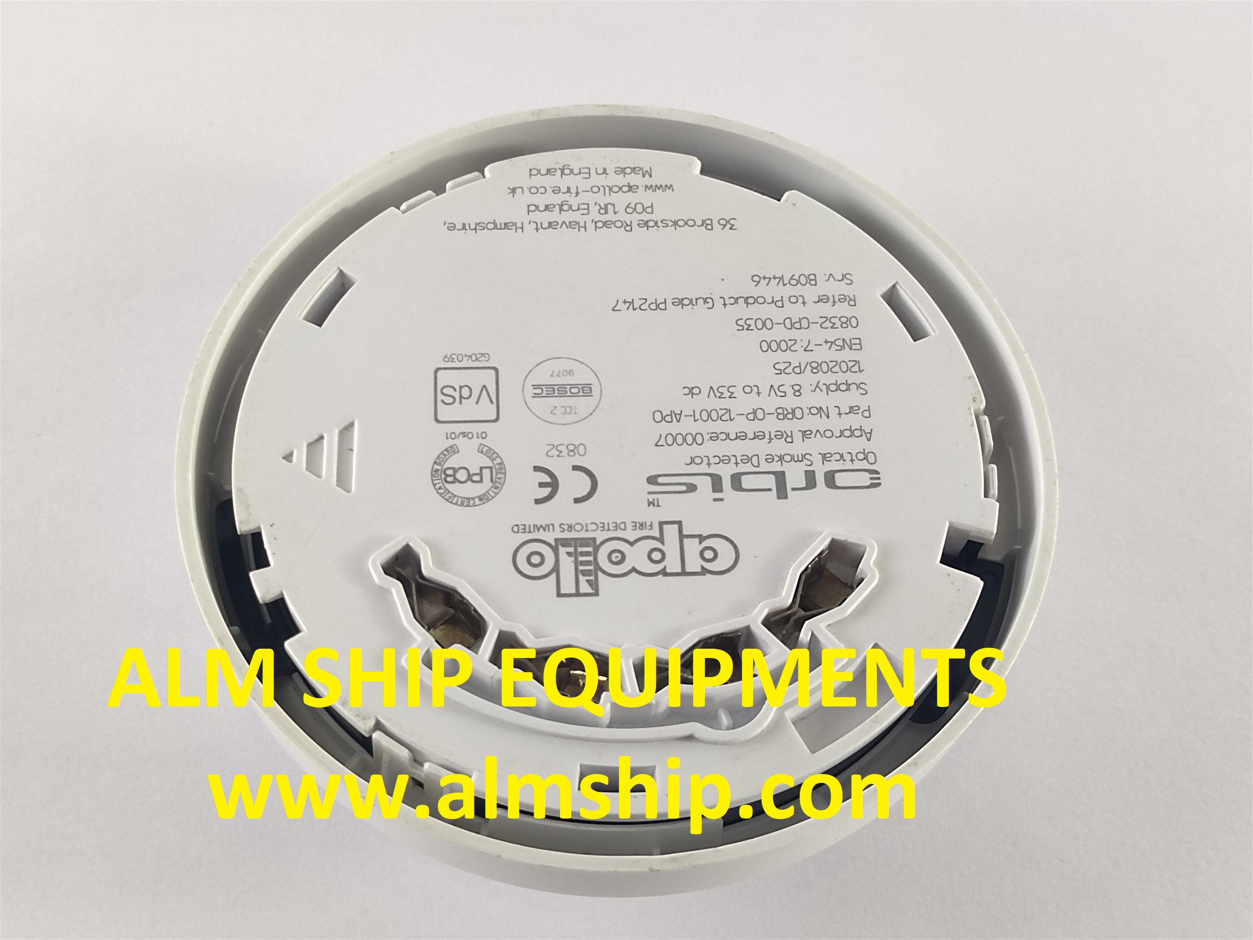 APOLLO ORBIS ORB-OP-12001-APO  OPTICAL SMOKE DETECTOR