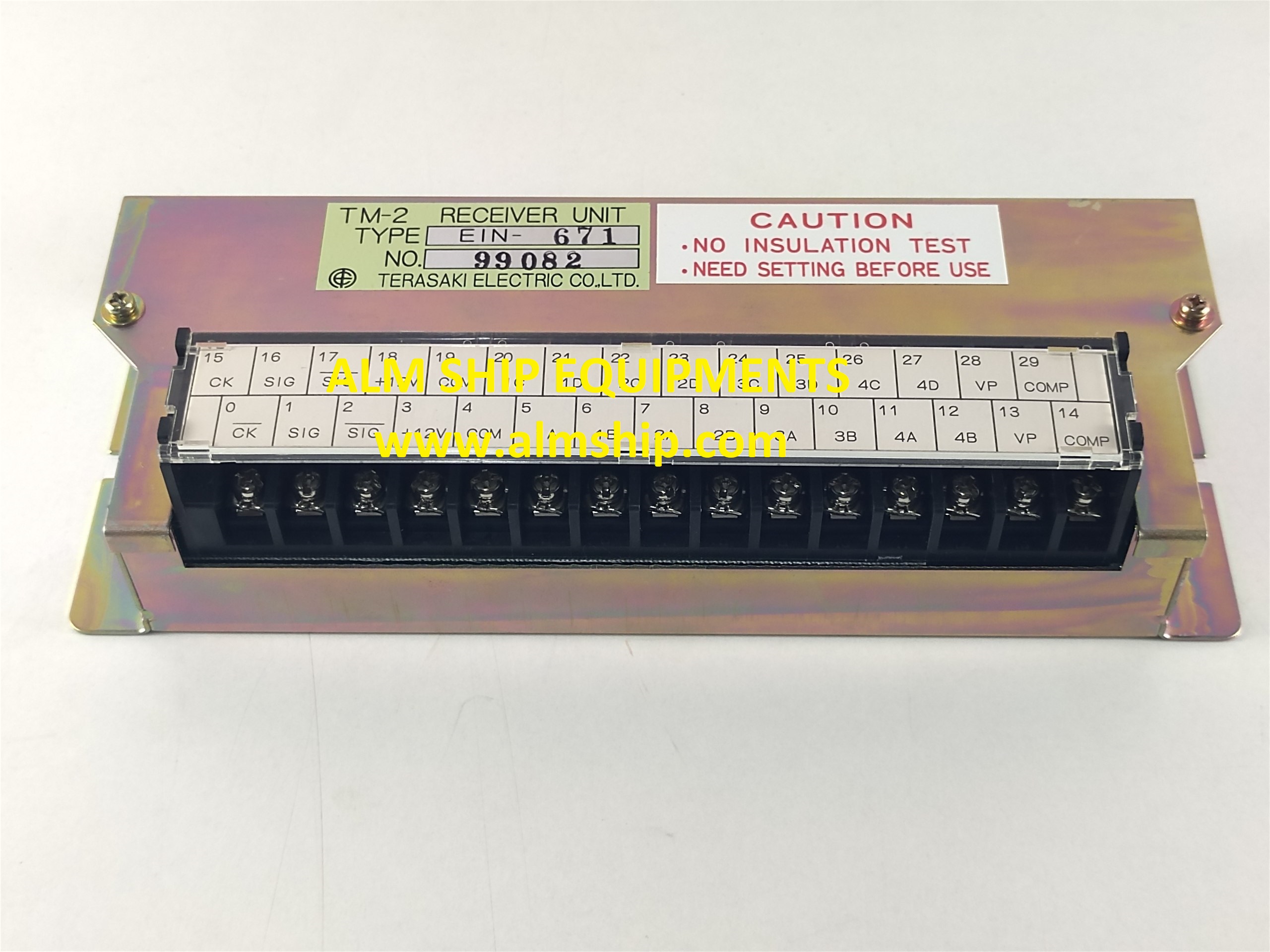TERASAKI EIN-671 RECEIVER UNIT TM-2