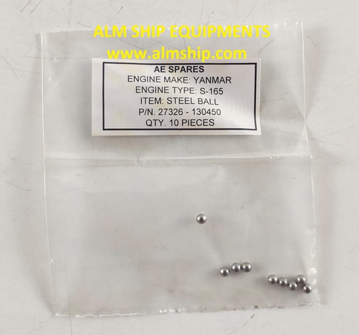 YANMAR ROTATOR BALL/STEEL BALL S165