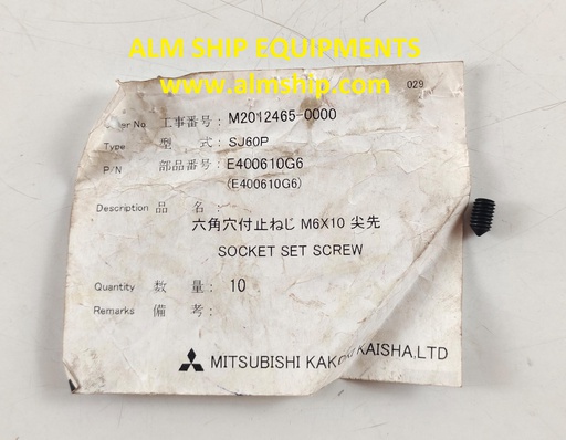 MITSUBISHI SOCKET SET SCREW SJ60P