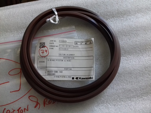 D-RING (PISTON&ROD)-KAWASAKI 8S60MCE