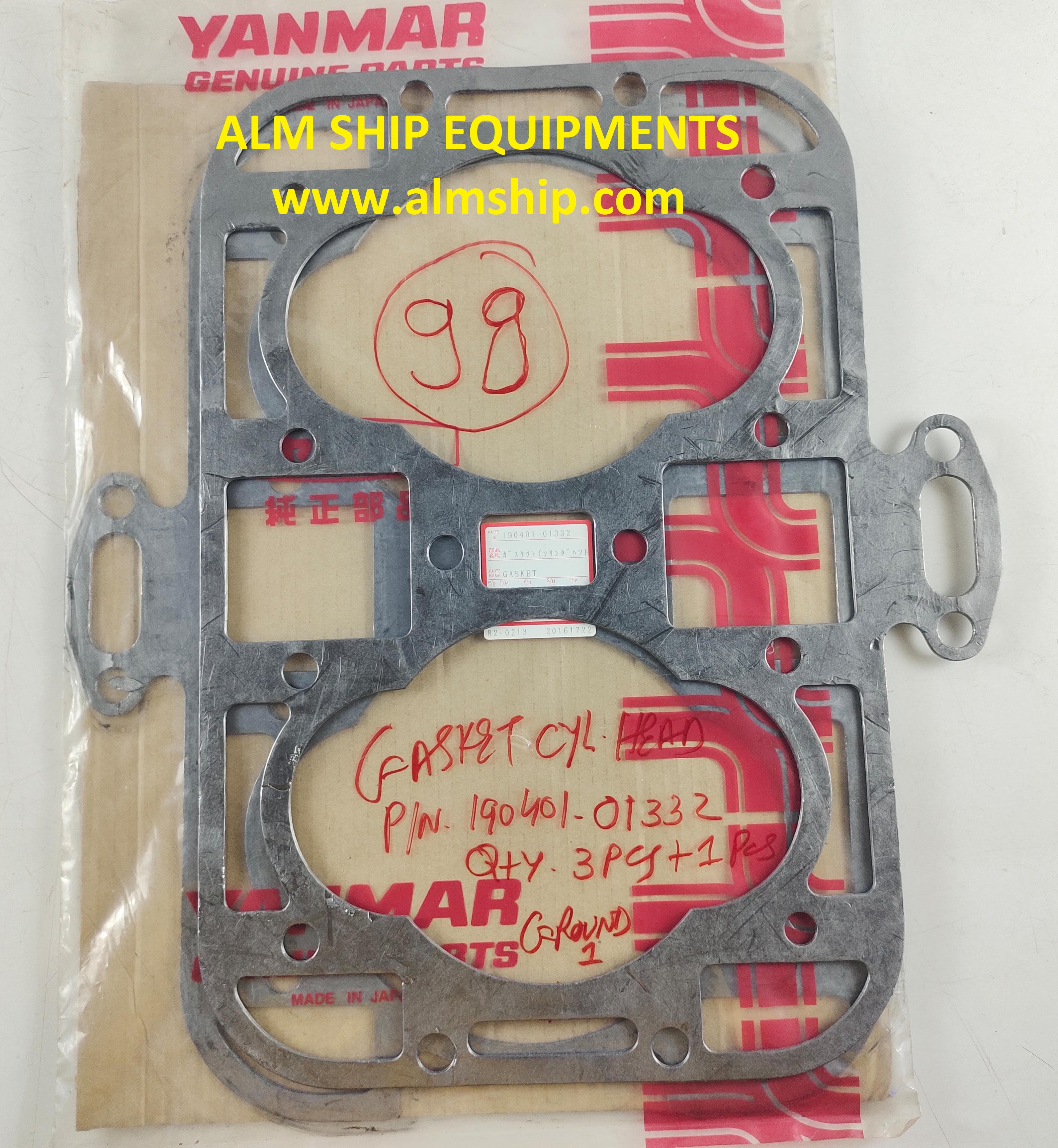 YANMAR GASKET HEAD SC-30N/SC-40N