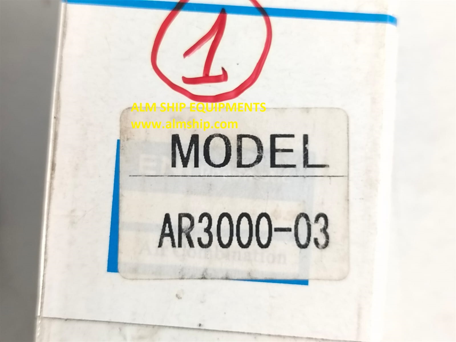 Eni Pneumatic AR3000-03 Air Filter With Meter