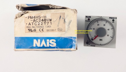Nais / Matsushita PM4HS-H-AC120VW Multirange Analog Timer