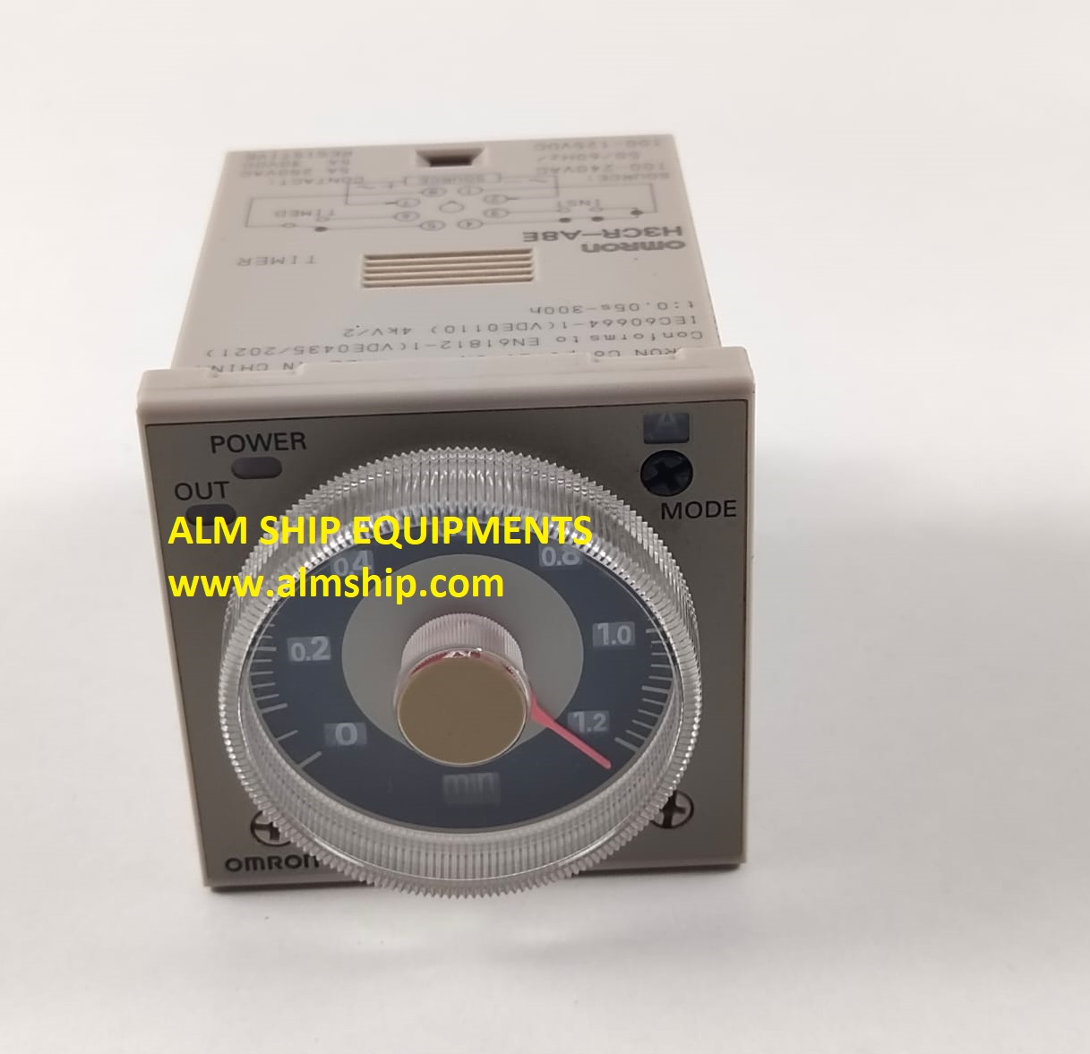 Omron H3CR-A8E Timer 100-240 VAC 50/60 HZ