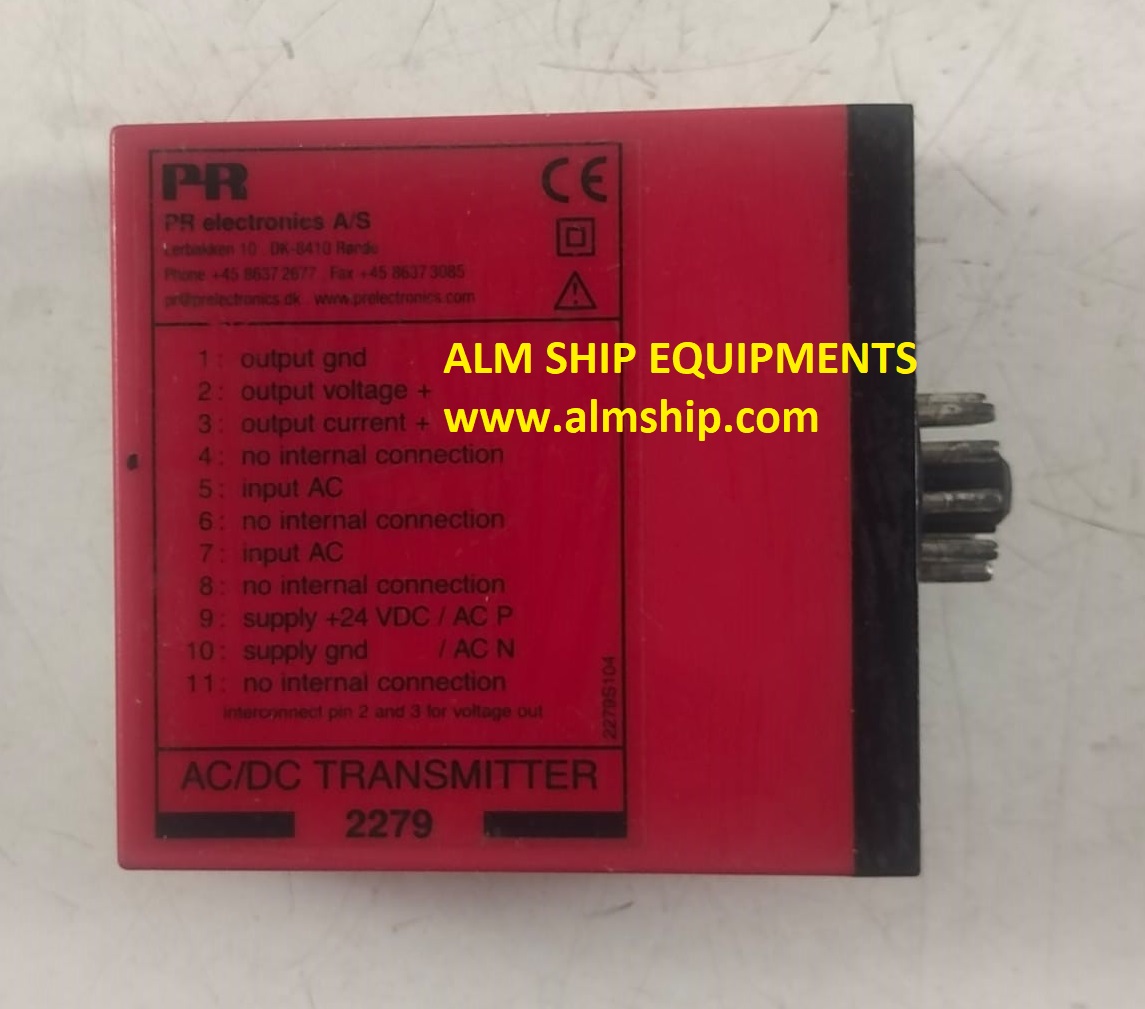 Pr Electronics 2279N2D / 2279 Ac/Dc Transmitter