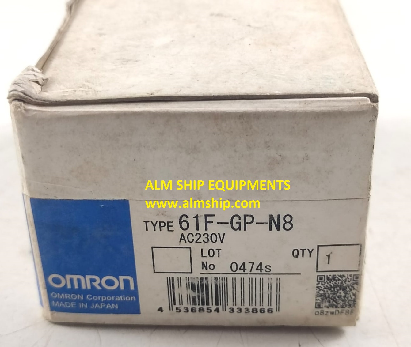 Omron 61F-GP-N8 Floatless Level Switch Ac230V
