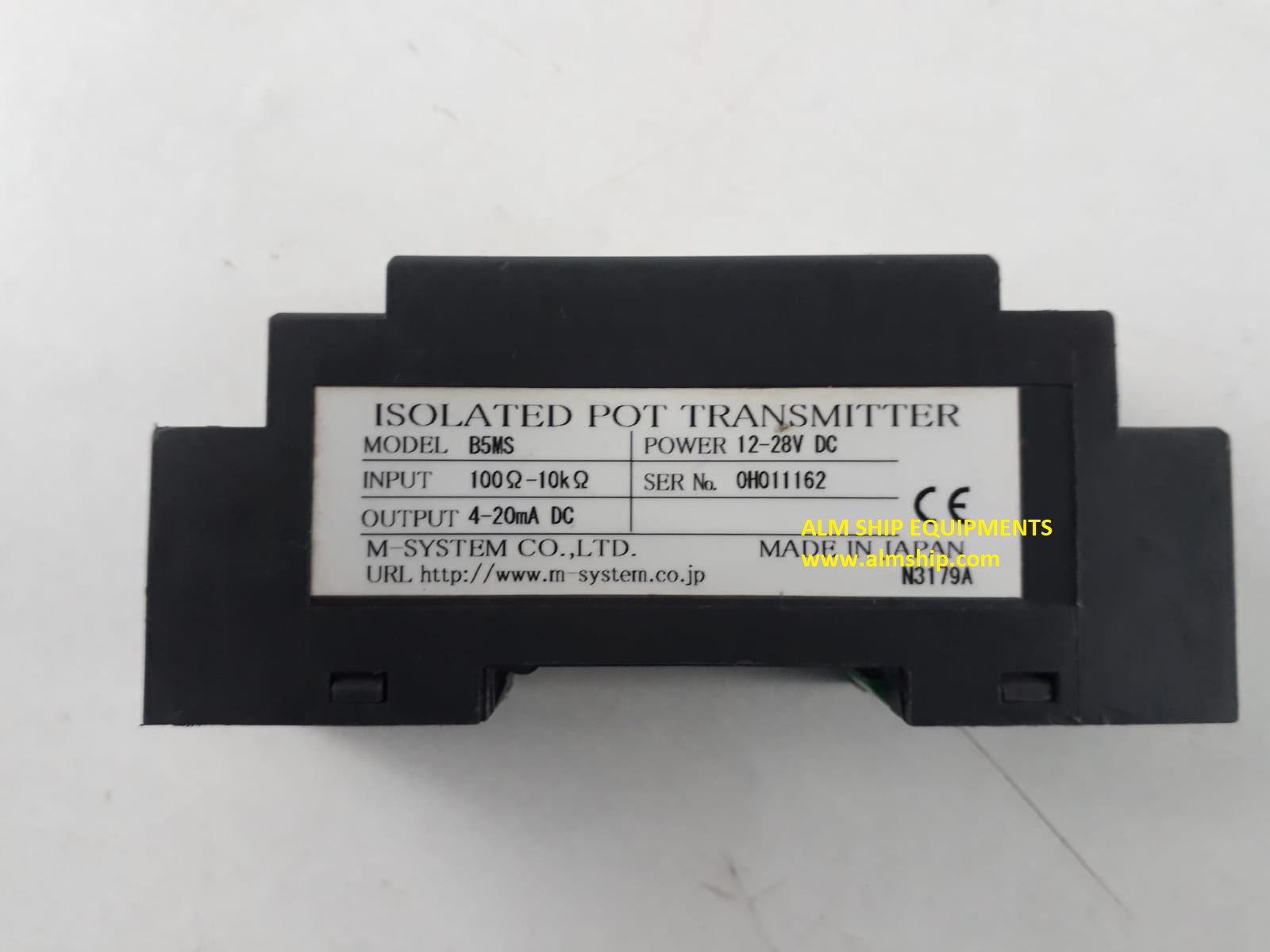 ISOLATED POT TRANSMITTER - B5MS