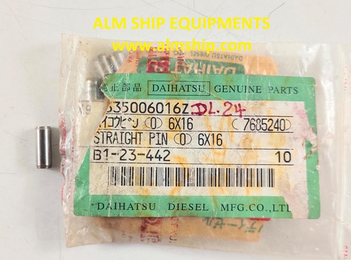 DAIHATSU STRAIGHT PIN 6*16 DL-24