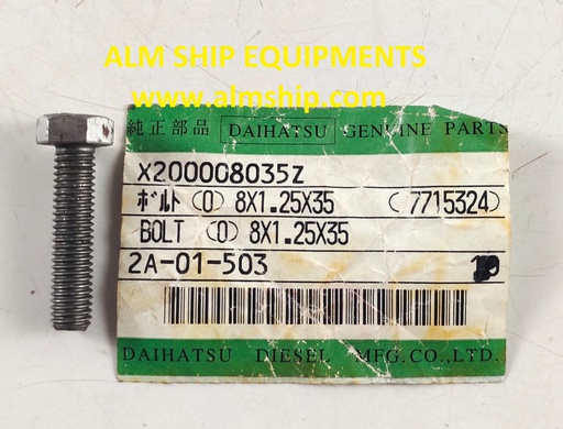 DAIHATSU BOLT 8X1.25X35 DL-24