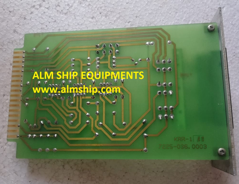 KRV-1 7225-036.0003 AUTRONICA PCB KR-20 UNIT-17
